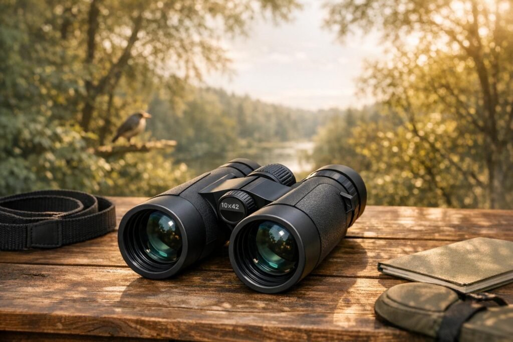 Binoculars Magnification Finder