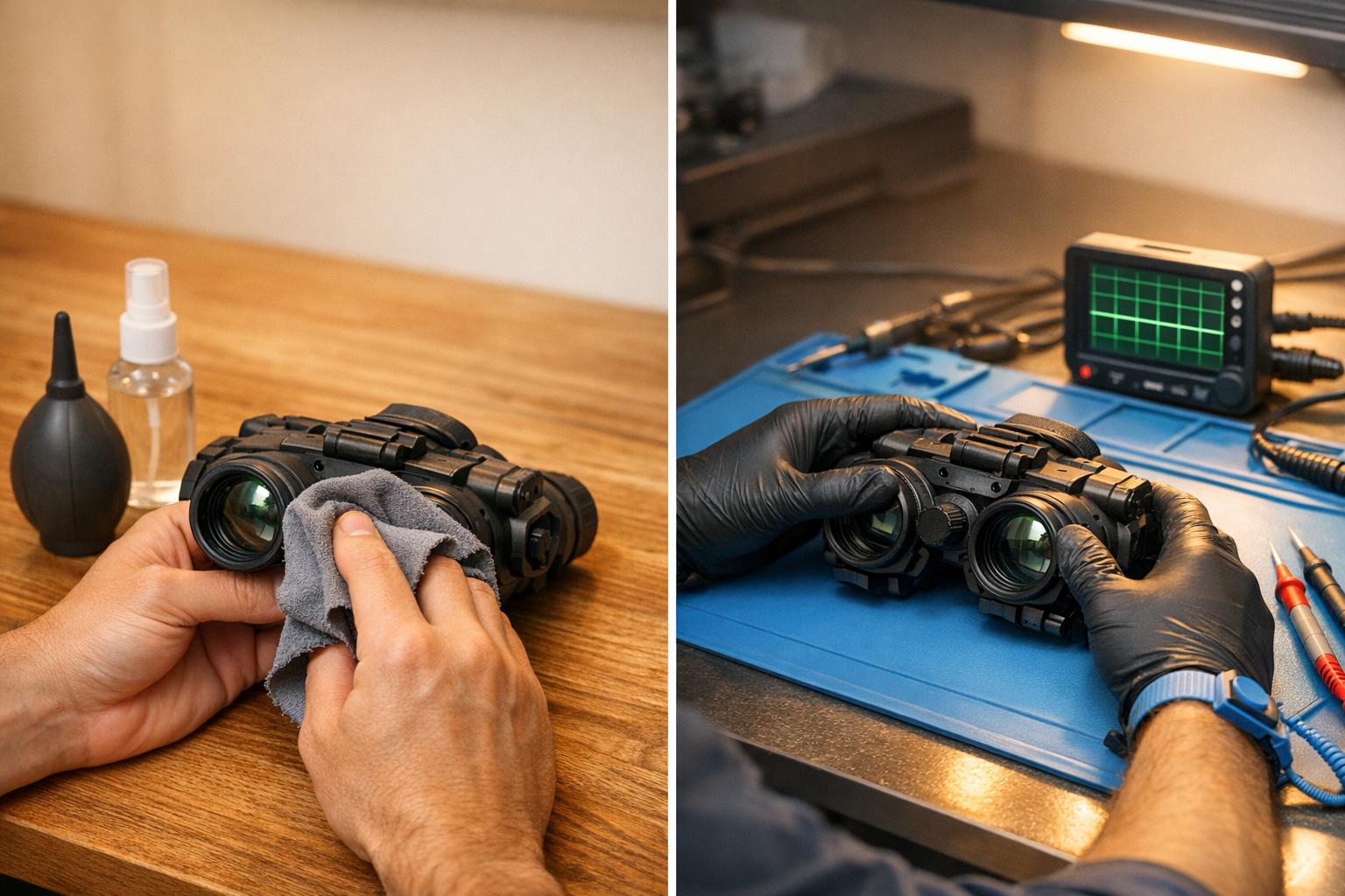 Night Vision Repair: DIY vs Professional Service