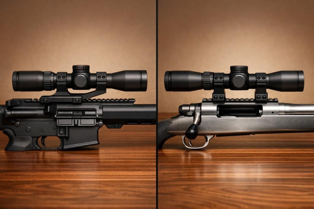 One-Piece vs Two-Piece Scope Mounts