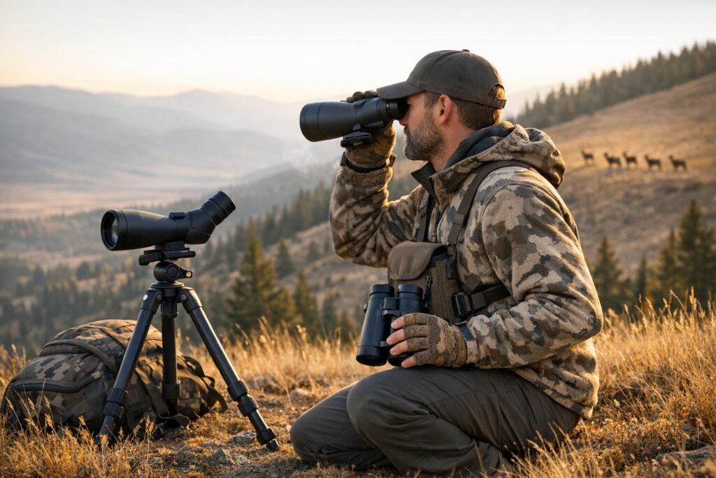 Spotting Scopes vs Binoculars for Hunting