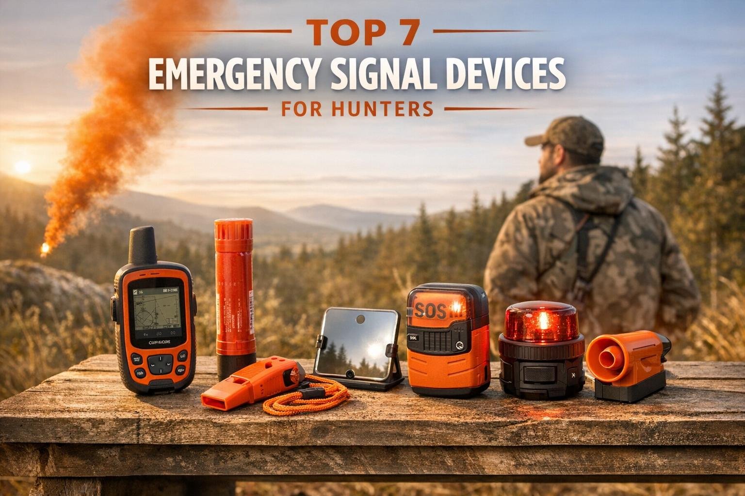 Top 7 Emergency Signal Devices for Hunters